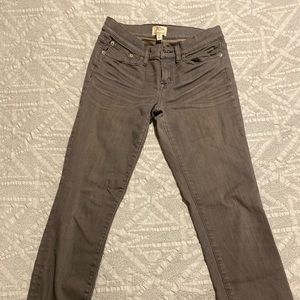 Size 26 J. Crew toothpick jeans